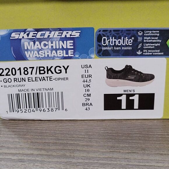 Skechers Men's GO Run Elevate Cipher Athletic Shoes Sz 11 - Picture 11 of 12
